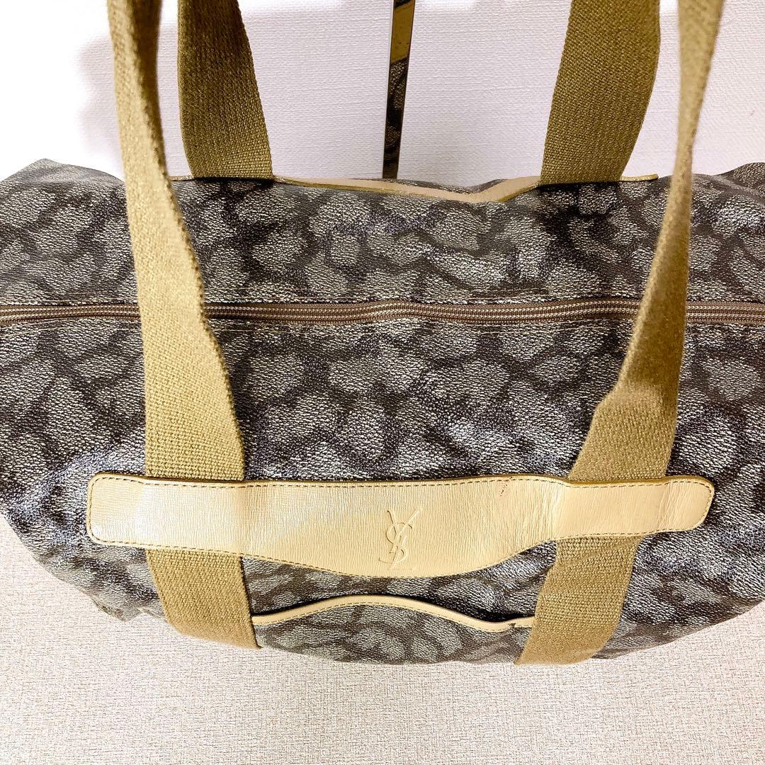 Yves Saint Laurent ボストンバッグ ジラフ ポーチセット