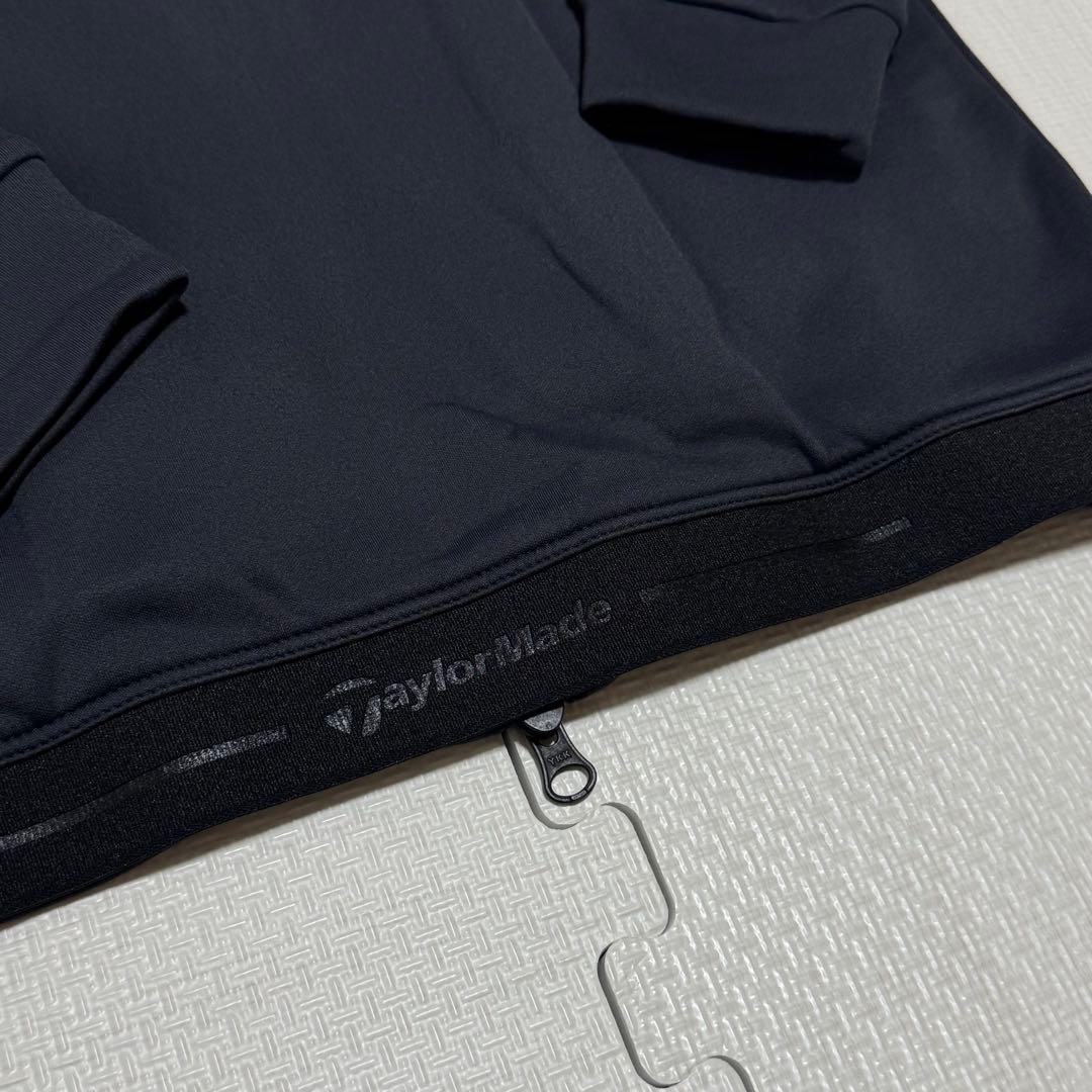 TaylorMade ブラック　ジャケット　ジャージ素材　Sサイズ