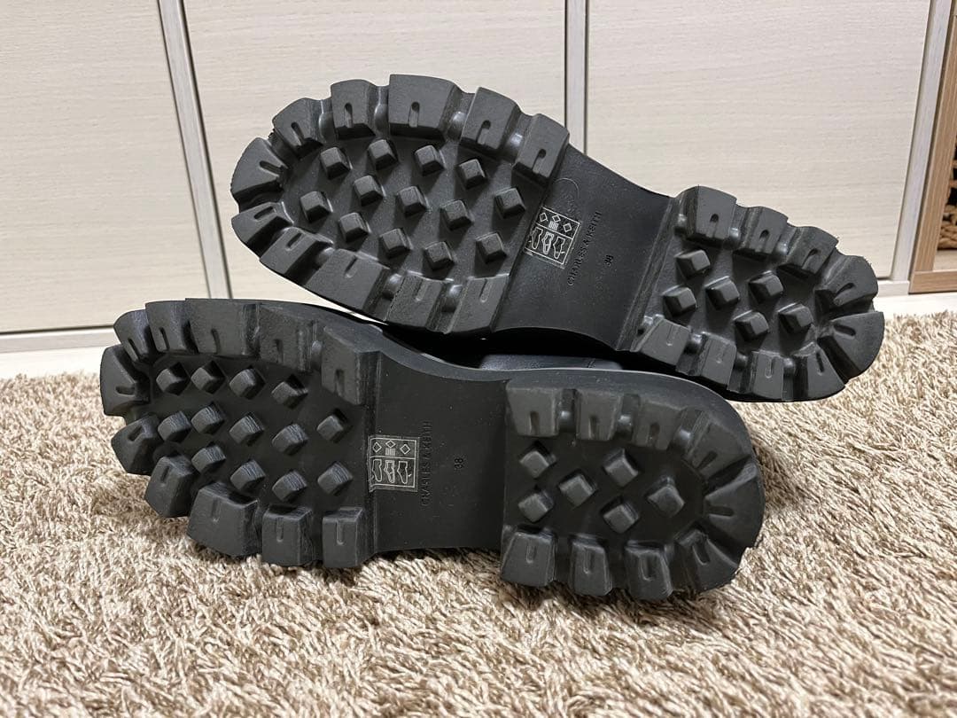 CHARLES&KEITH チャールズアンドキース　サイドジップブーツ　黒