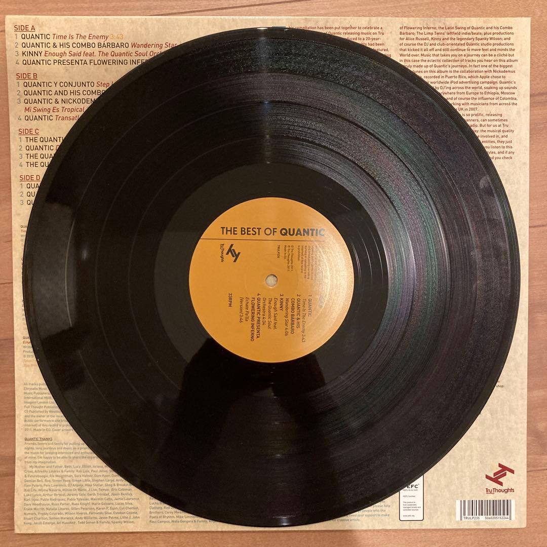 中古品 アナログレコード QUANTIC the best of QUANTIC