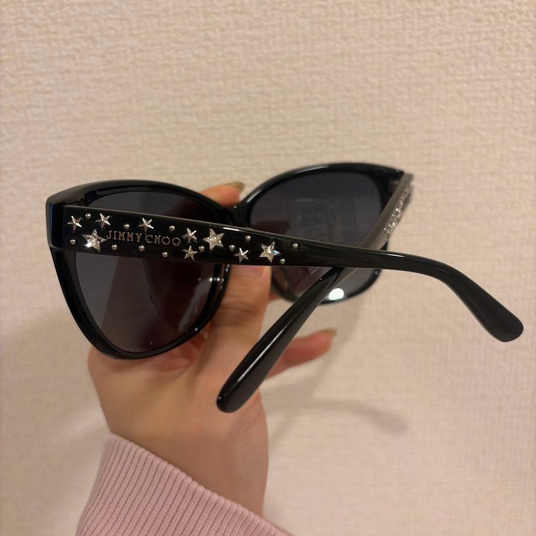 【専用】JIMMY CHOO キャットアイサングラス ブラック