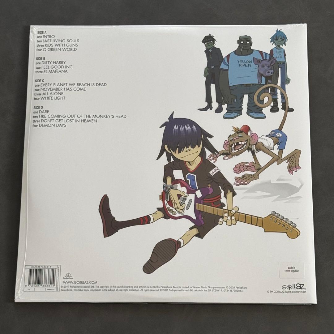 Gorillaz - Demon Days【アナログレコード】新品未開封