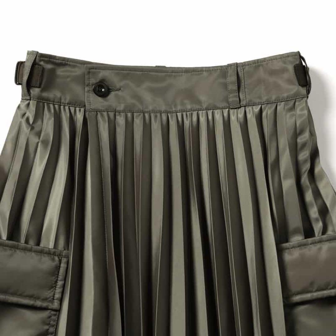 Sacai ナイロンツイルスカート