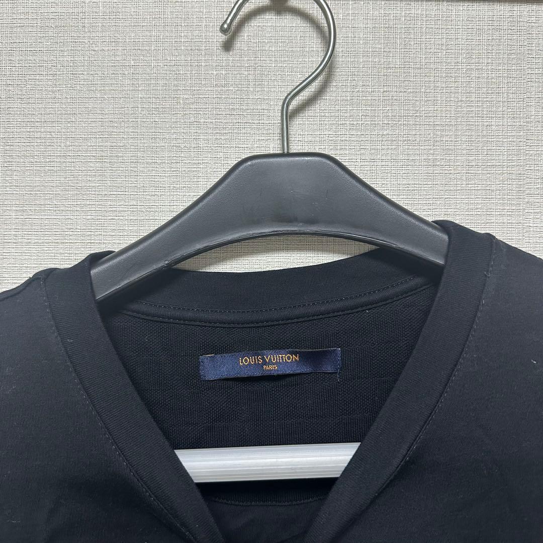 LOUIS VUITTON ブラック Tシャツ 半袖