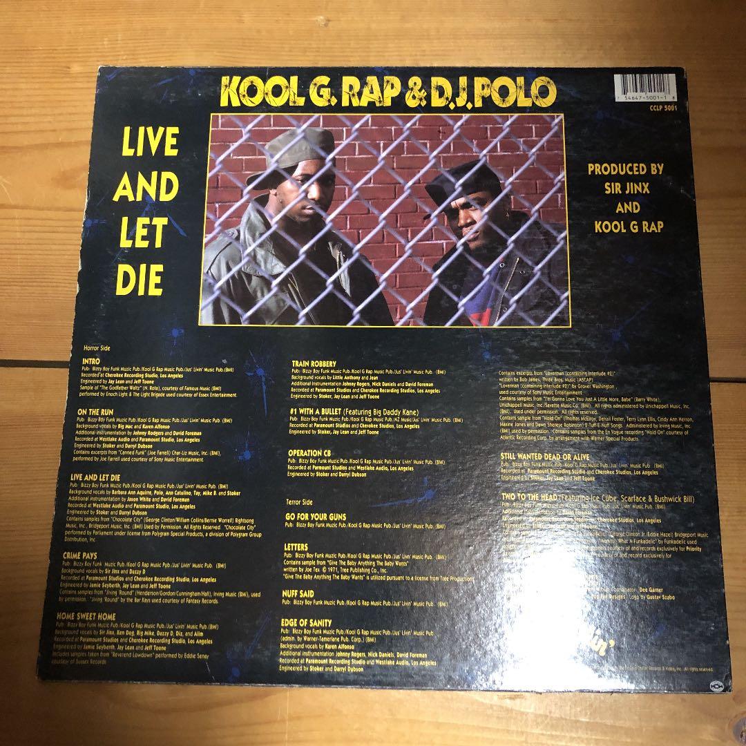 KOOL G RAP &DJ POLO “LIVE AND LET DI “