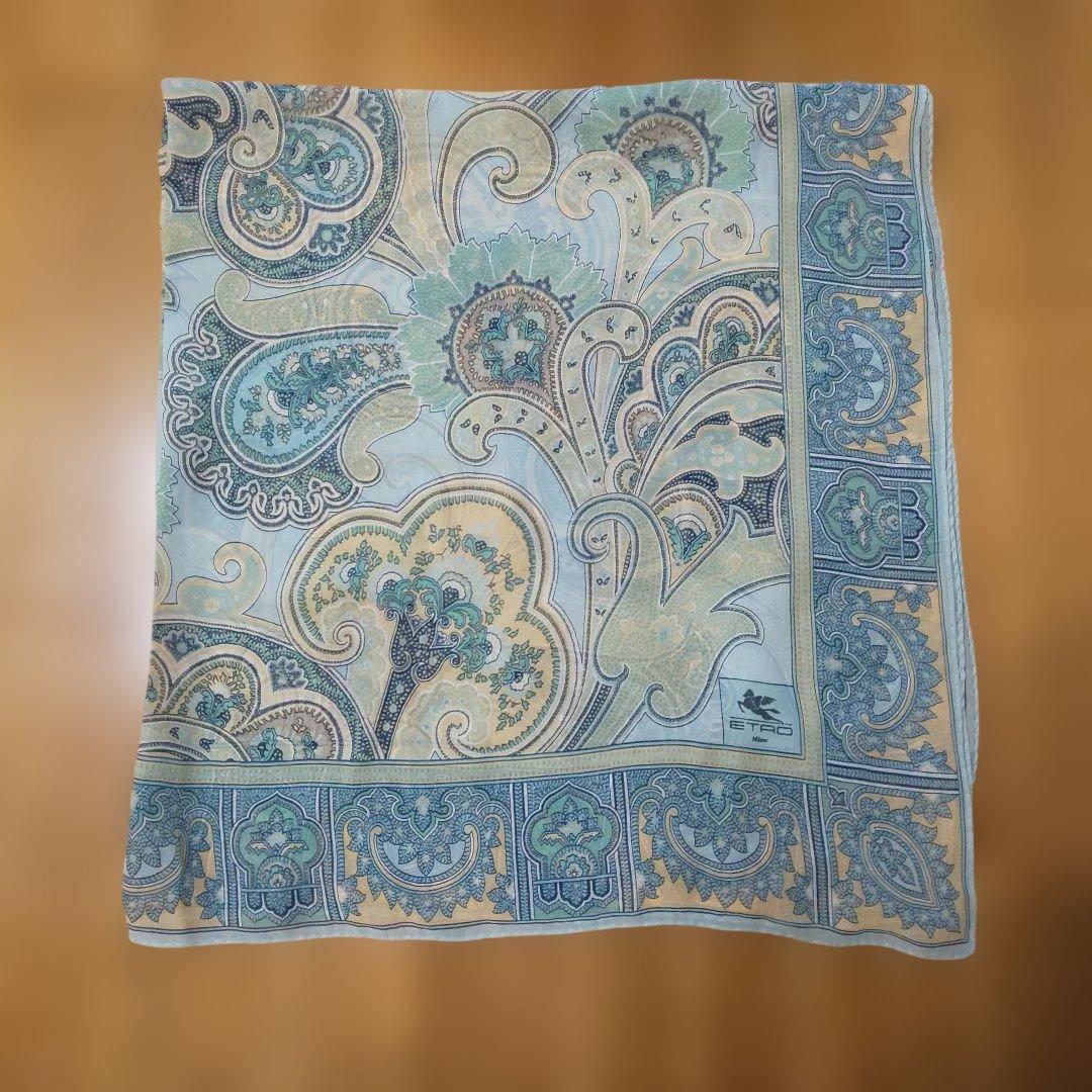【週末限定お値下げ】Etro ペイズリースカーフ ストール