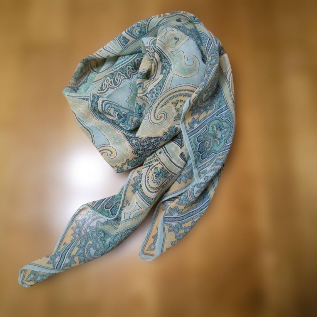【週末限定お値下げ】Etro ペイズリースカーフ ストール