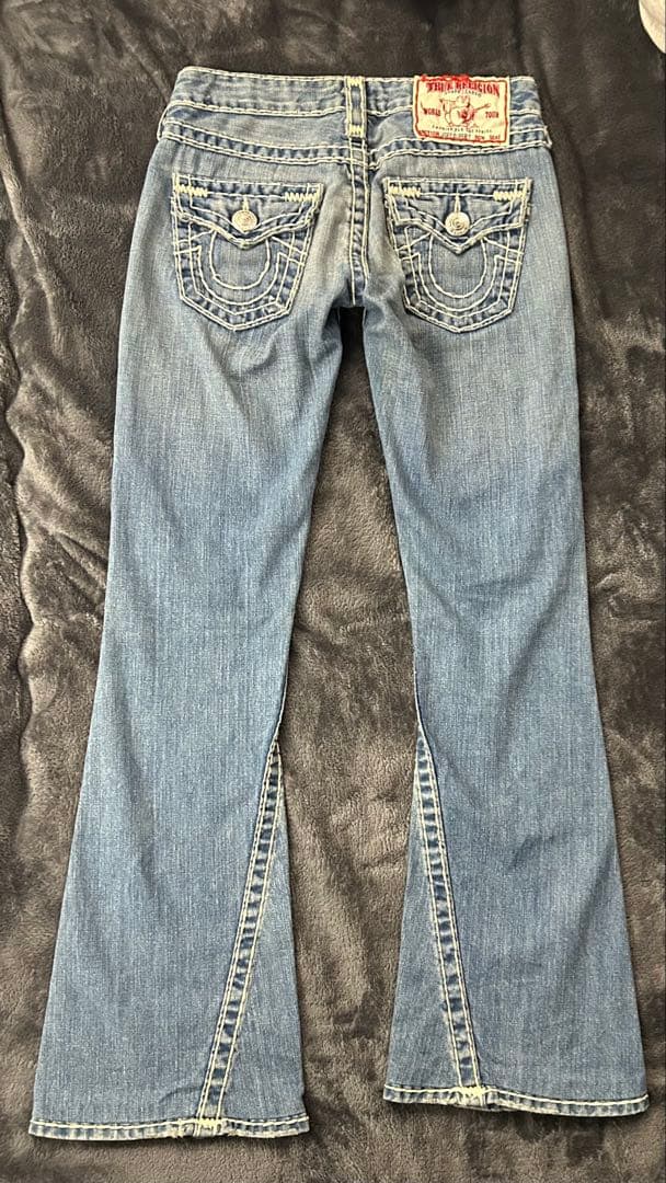 True Religion トゥルーレリジョン フレア 25inch ローライズ