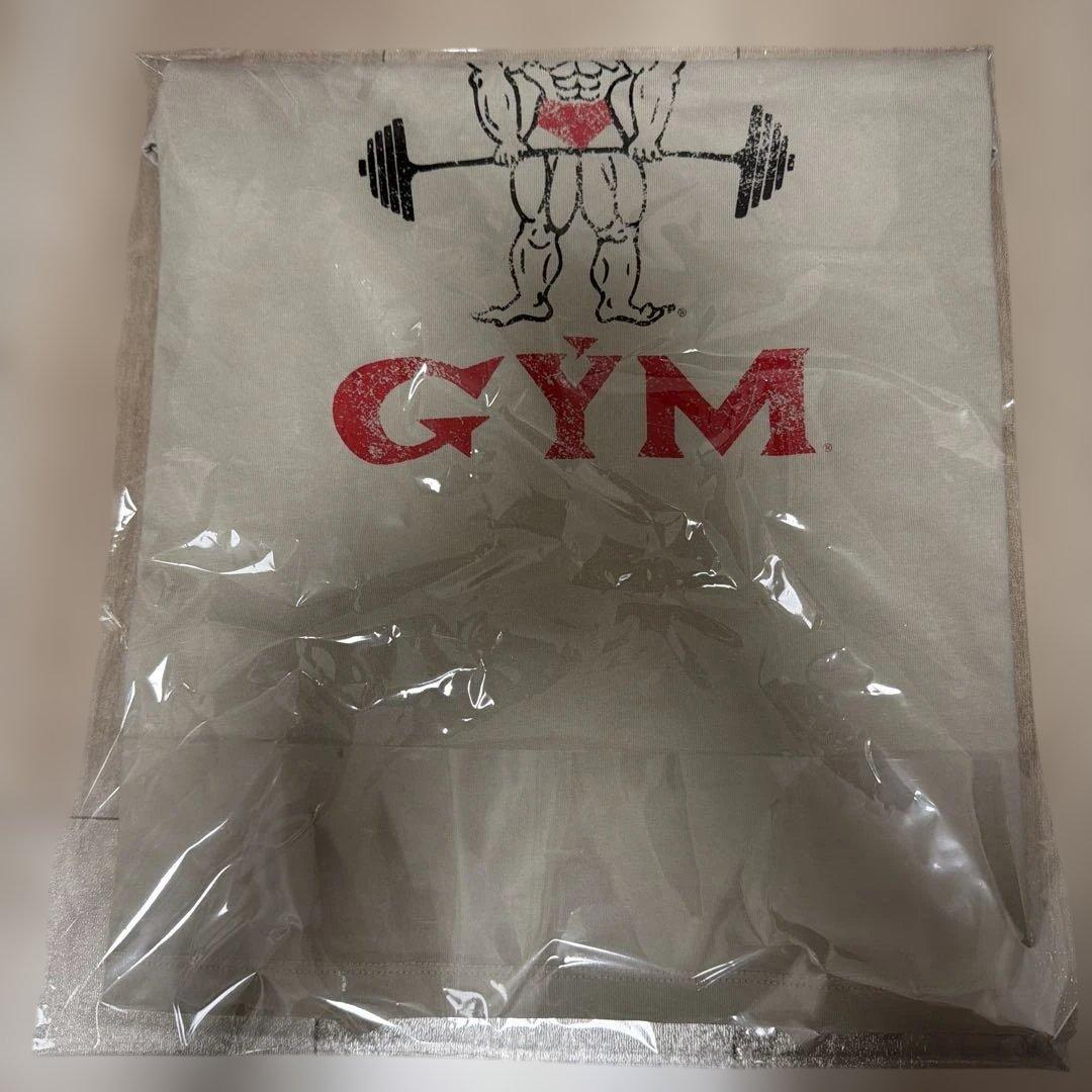 新品 LYFT GOLD'S GYM ヴィンテージタンクトップ アイボリー S