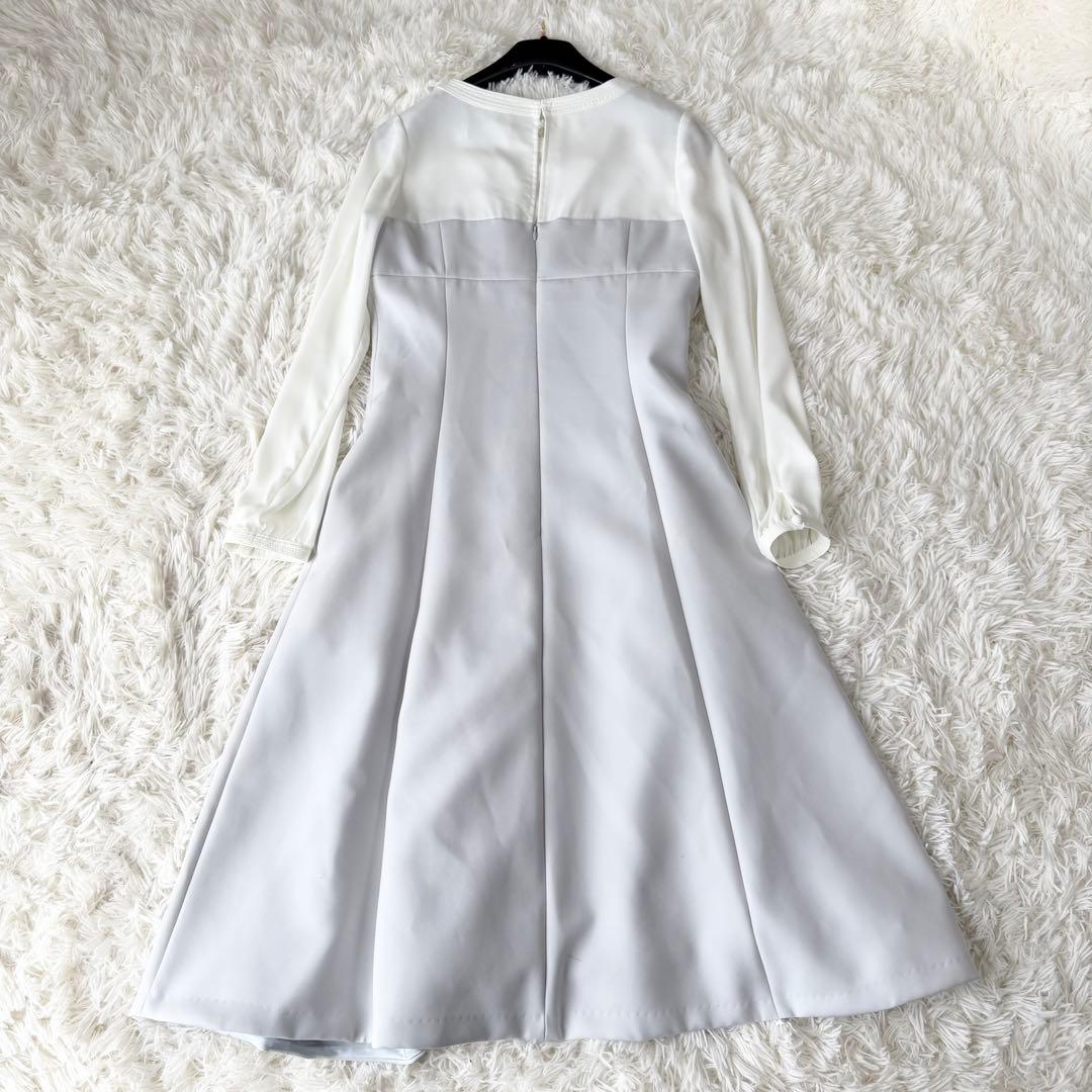 CELFORD　セルフォード　コンビワンピース　Aライン　異素材ワンピース