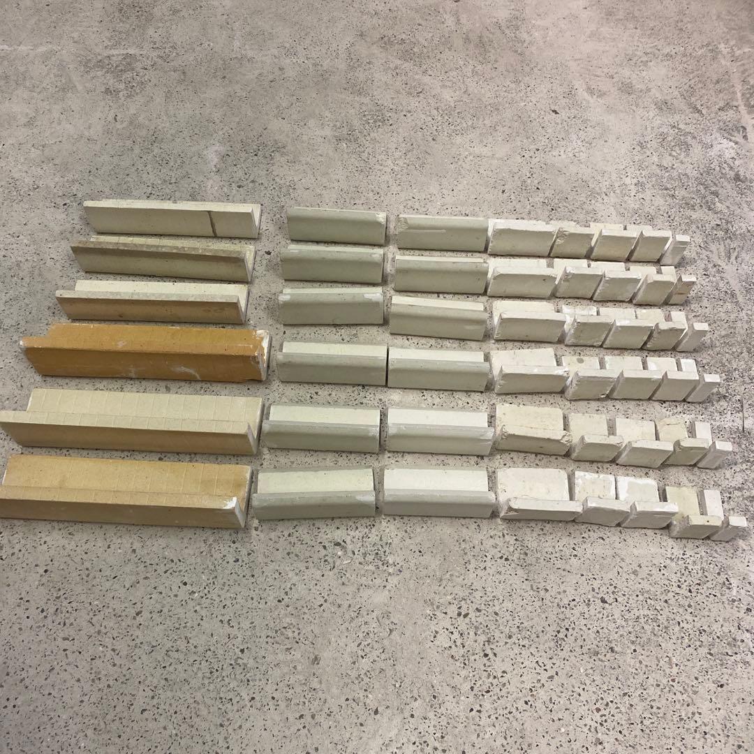 【中古】陶芸用具支柱ツク ②H22.8〜1.5合計48個