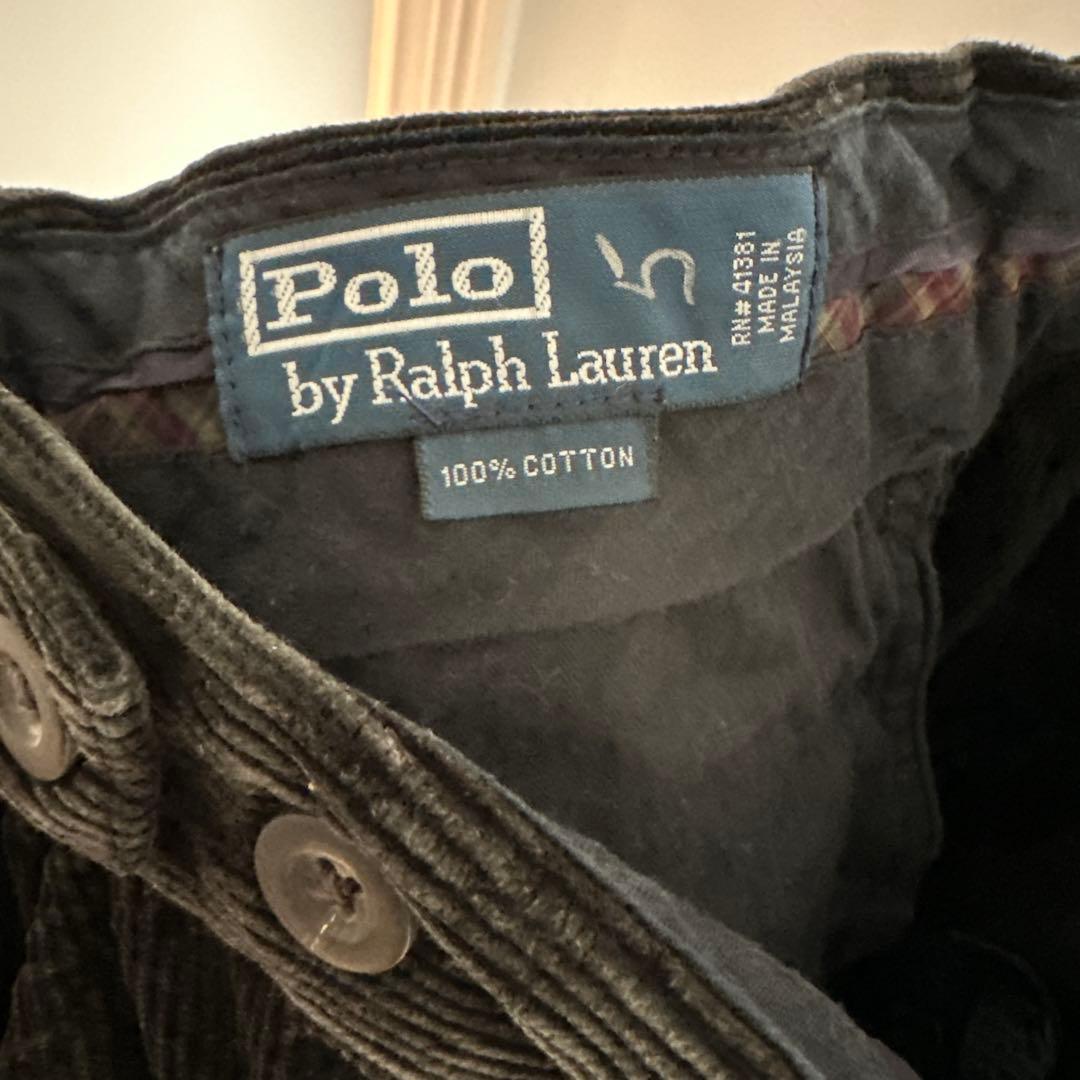 Polo by Ralph Lauren ブラックコーデュロイパンツ