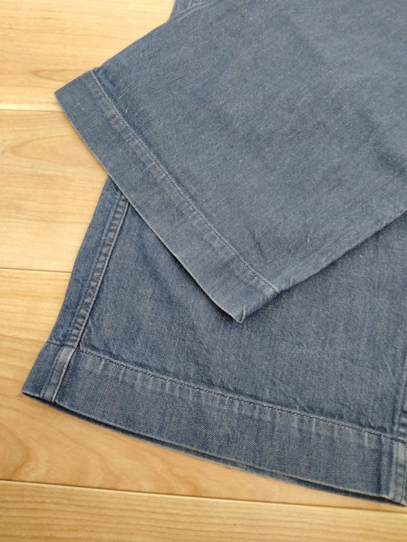 お値下げ　45R 麦デニムの4ポケットパンツ size2