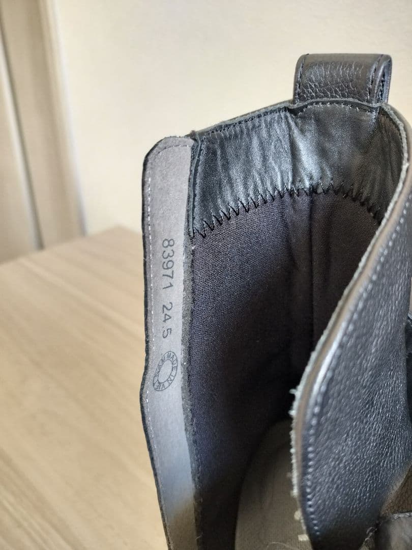 fitfit ★ショートブーツ★黒色 24.5cm★箱あり