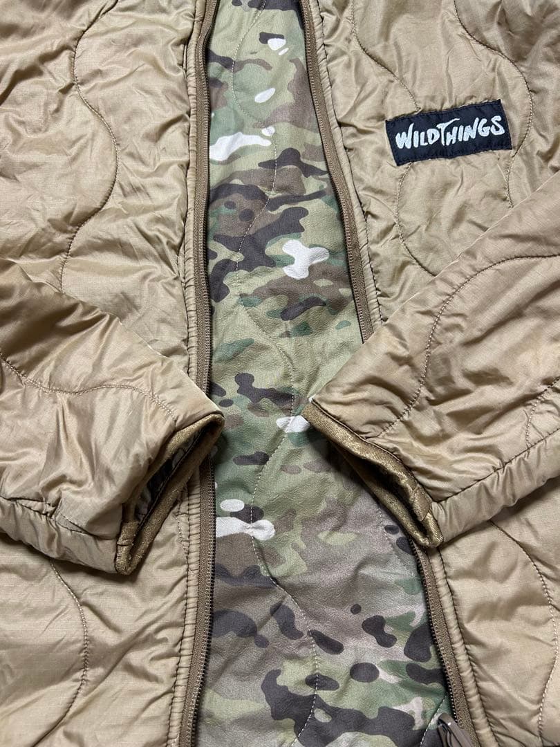 WILDTHINGSマルチカムリバーシブルジャケット　XSサイズ