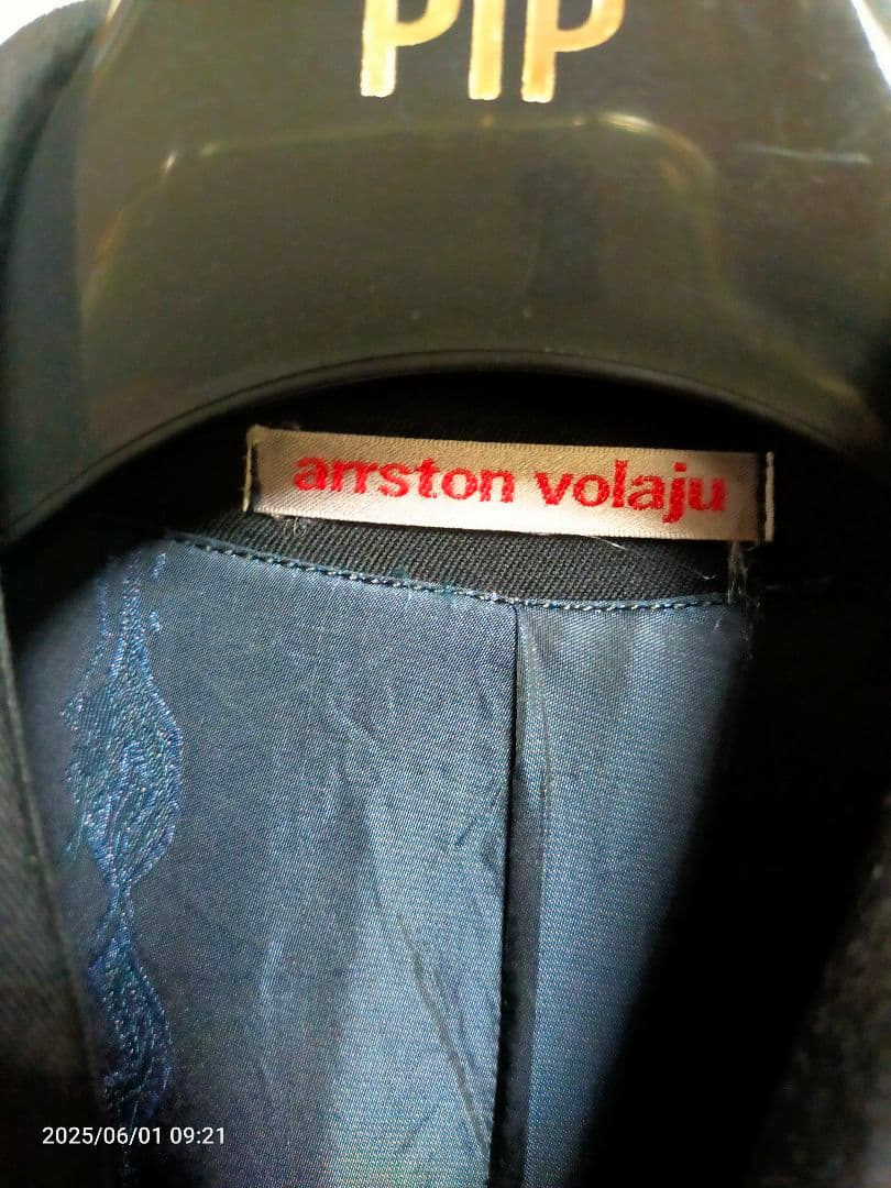arrston volaju ブラック ロングコートMサイズ