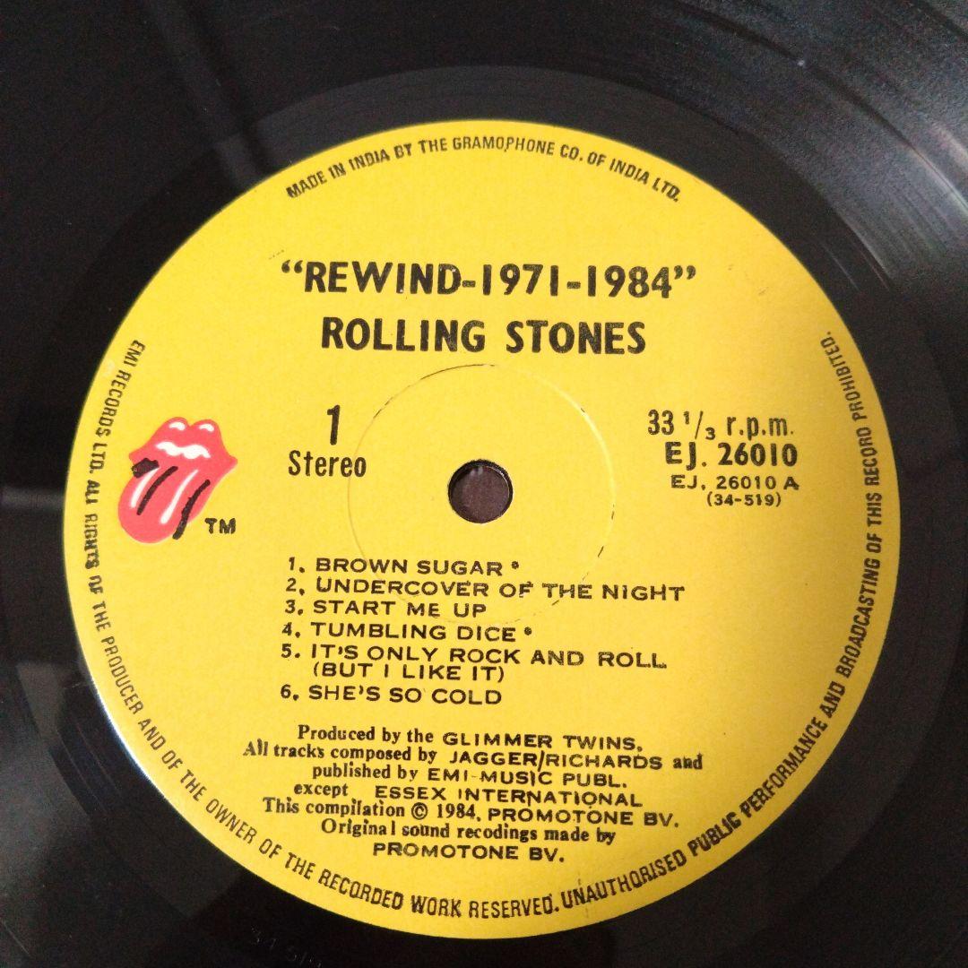 インド盤 REWIND rolling stones ローリング・ストーンズ
