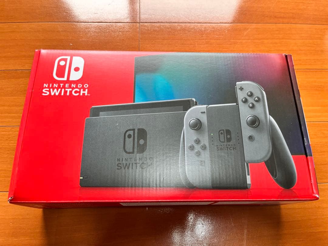 【完品・美品・バッテリー強化版】Nintendo Switch 本体 グレー