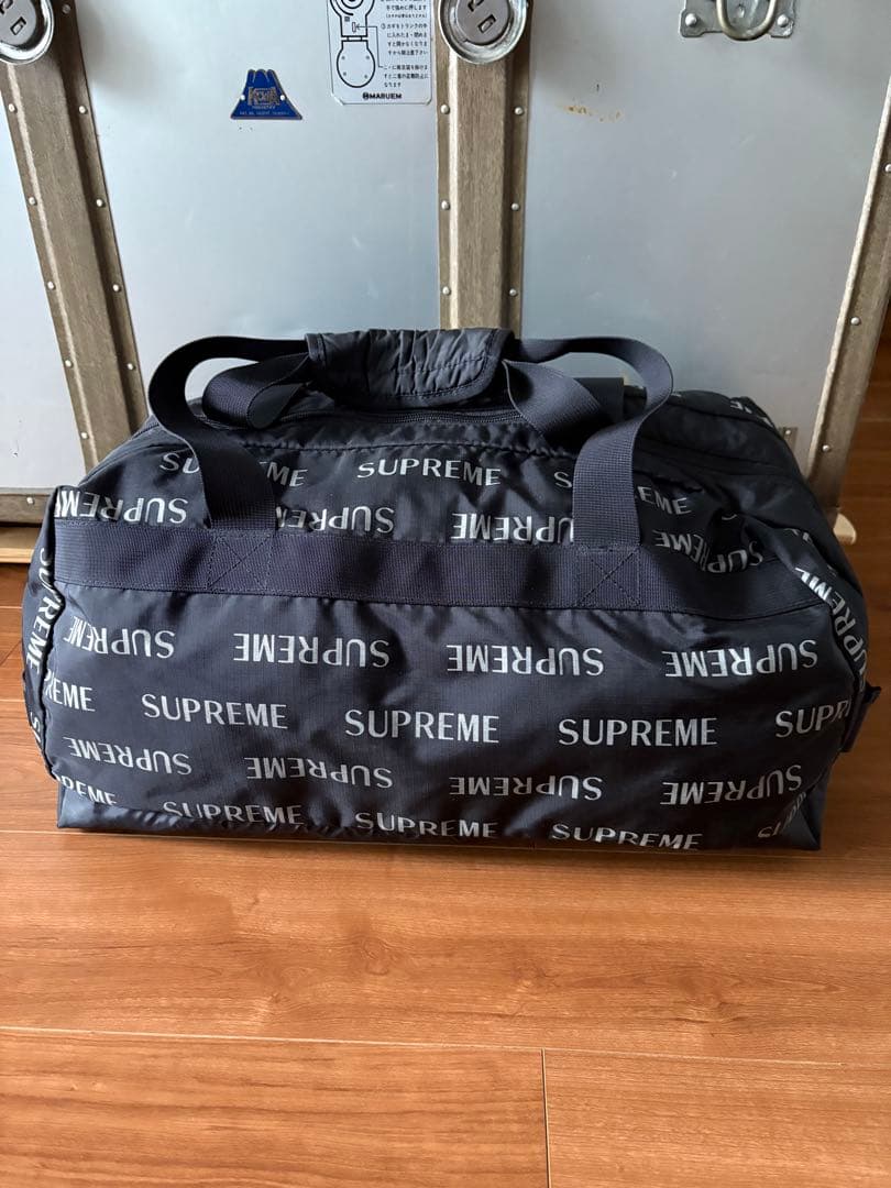 バッグ Supreme 3M Reflective Repeat Duffle Bag