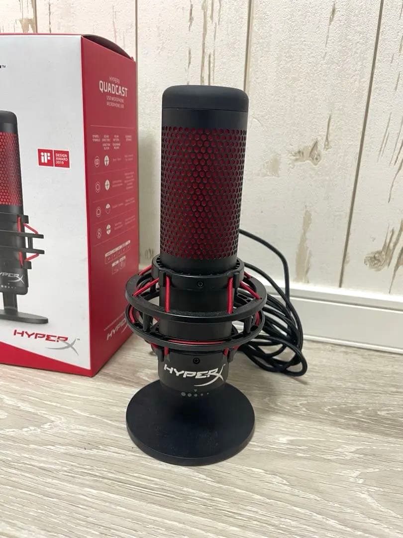 HyperX QuadCast USBコンデンサーマイク
