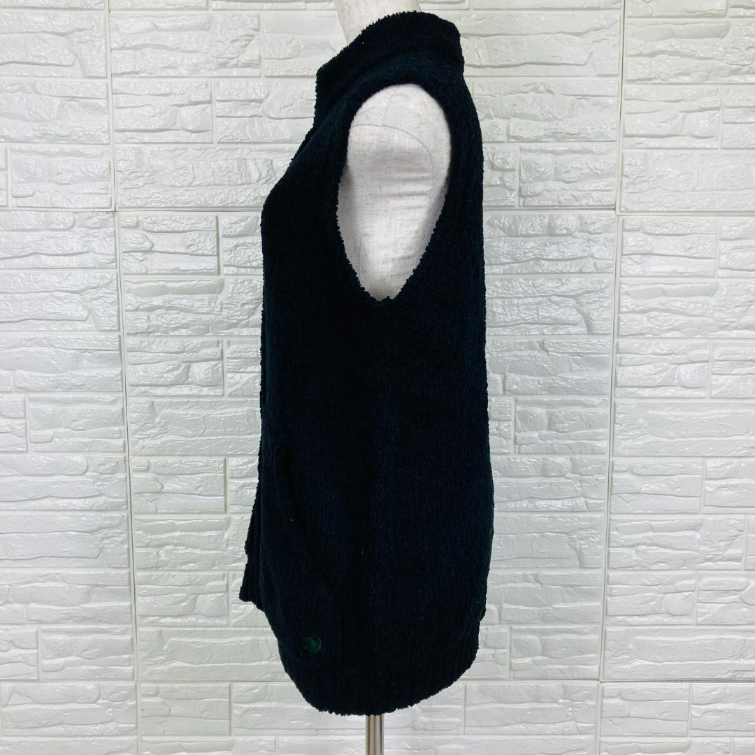 【極上の肌触り】kashwére カシウエア ジップアップ ベスト Lサイズ