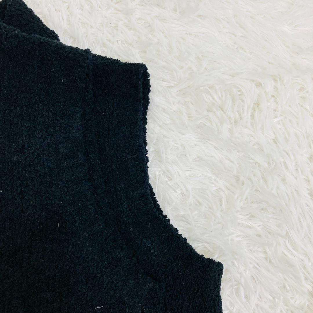 【極上の肌触り】kashwére カシウエア ジップアップ ベスト Lサイズ