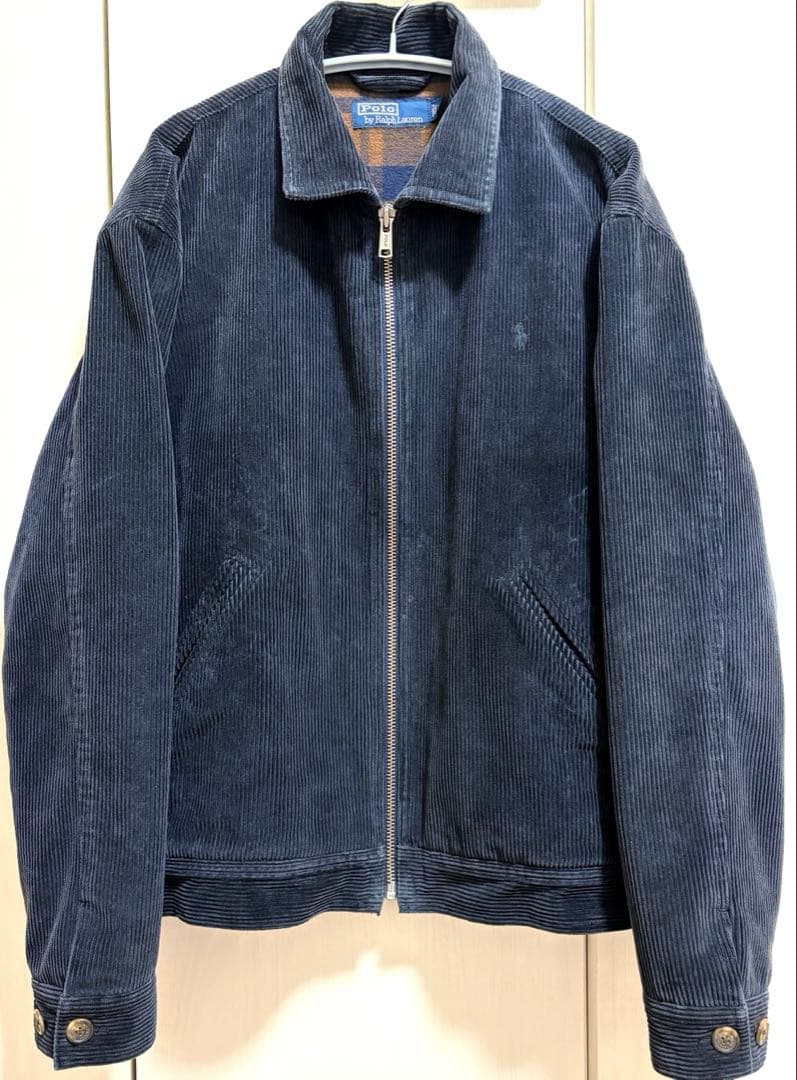 POLO RALPH LAUREN 90s 黒 コーデュロイ スイングトップ