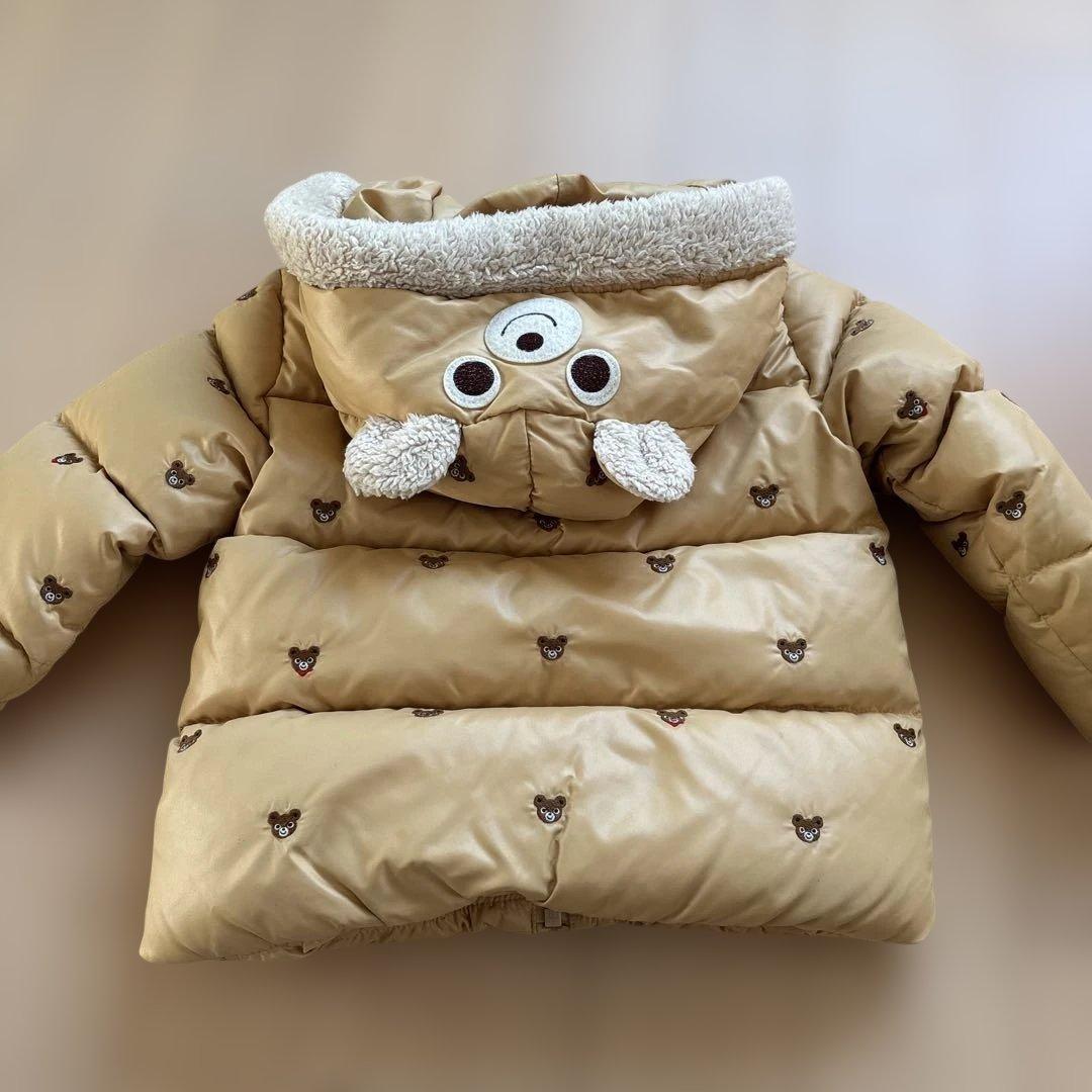 ミキハウス プチベア プッチー 刺繍 高額 上質 ダウン
