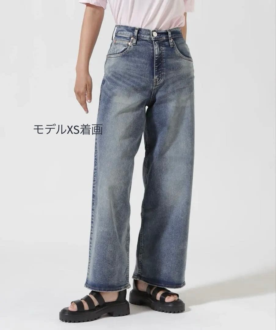 【ほぼ未使用品】SURT バギーパンツ DENIM サイズM