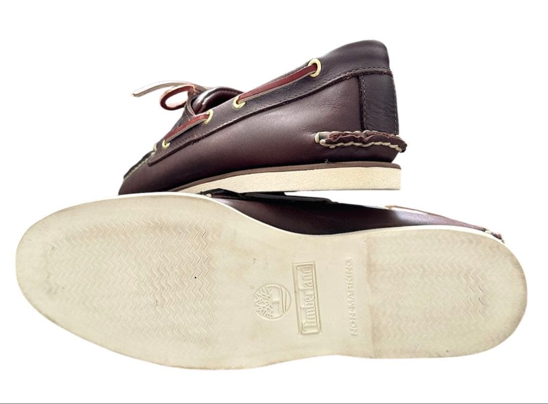 未使用ティンバーランド74305デッキシューズCLASSIC BOAT SHOE