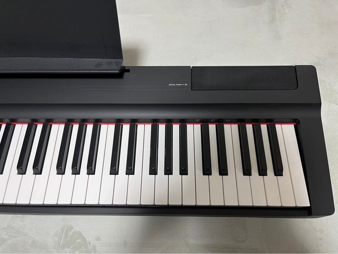 YAMAHA ヤマハ 電子ピアノ P-125B 2021年製