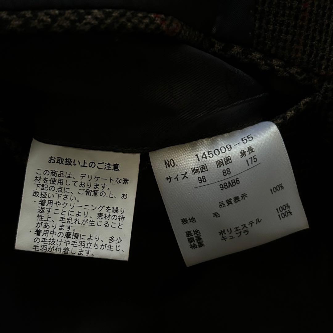未使用級 super120’s ChesterBarrie テーラード チェック
