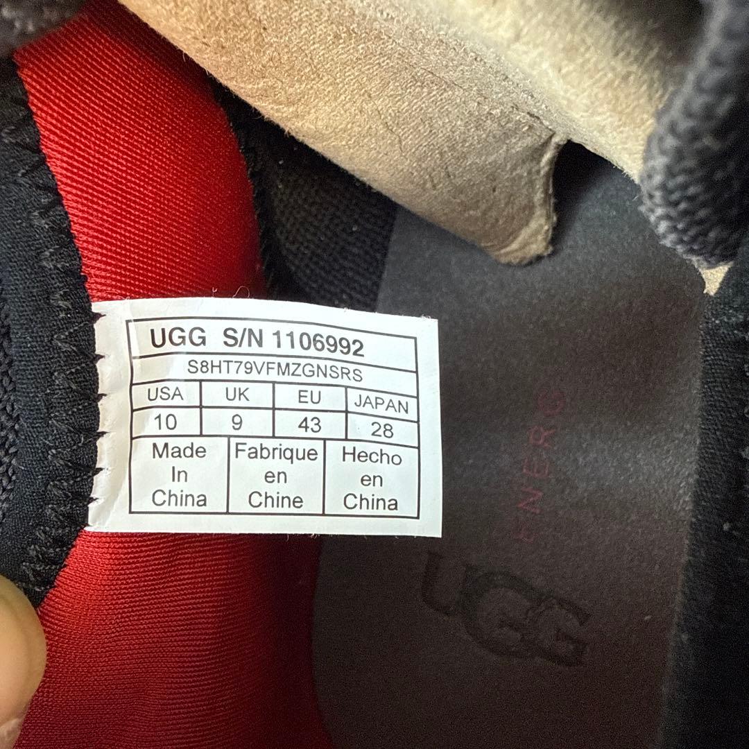 清ちゃんさん専用　ugg ダークグレー ハイカットスニーカー