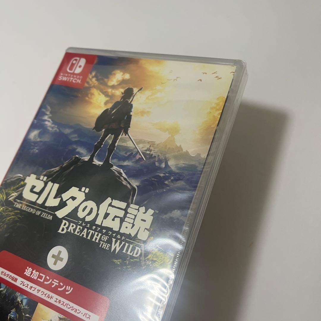 【新品未開封】ゼルダの伝説 ブレスオブザワイルド+エキスパンションパス