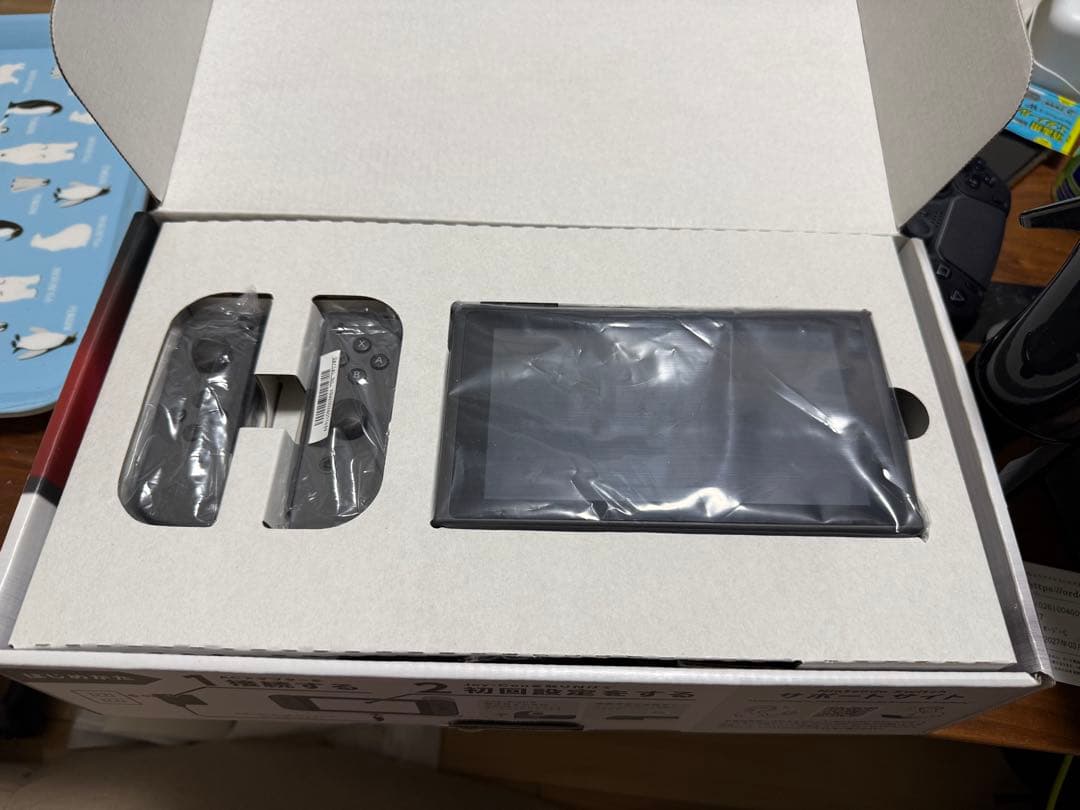Nintendo Switch 本体　グレー 付属品完備