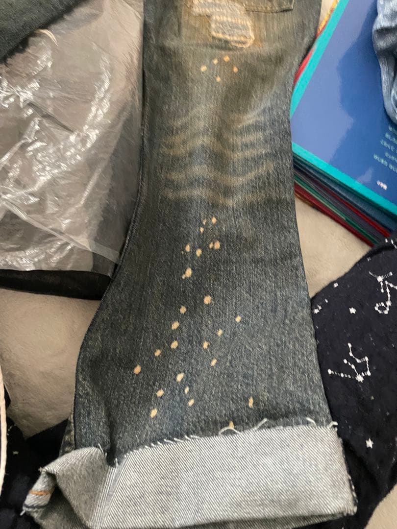 Goaダメージ加工 デニムパンツ