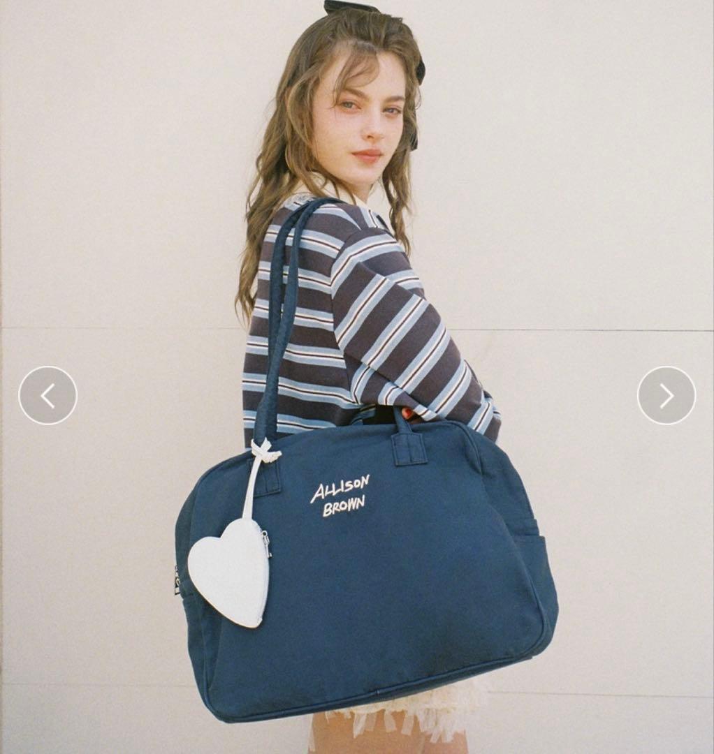 【美品】ALLISON BROWNホリデーキャンバスバッグ