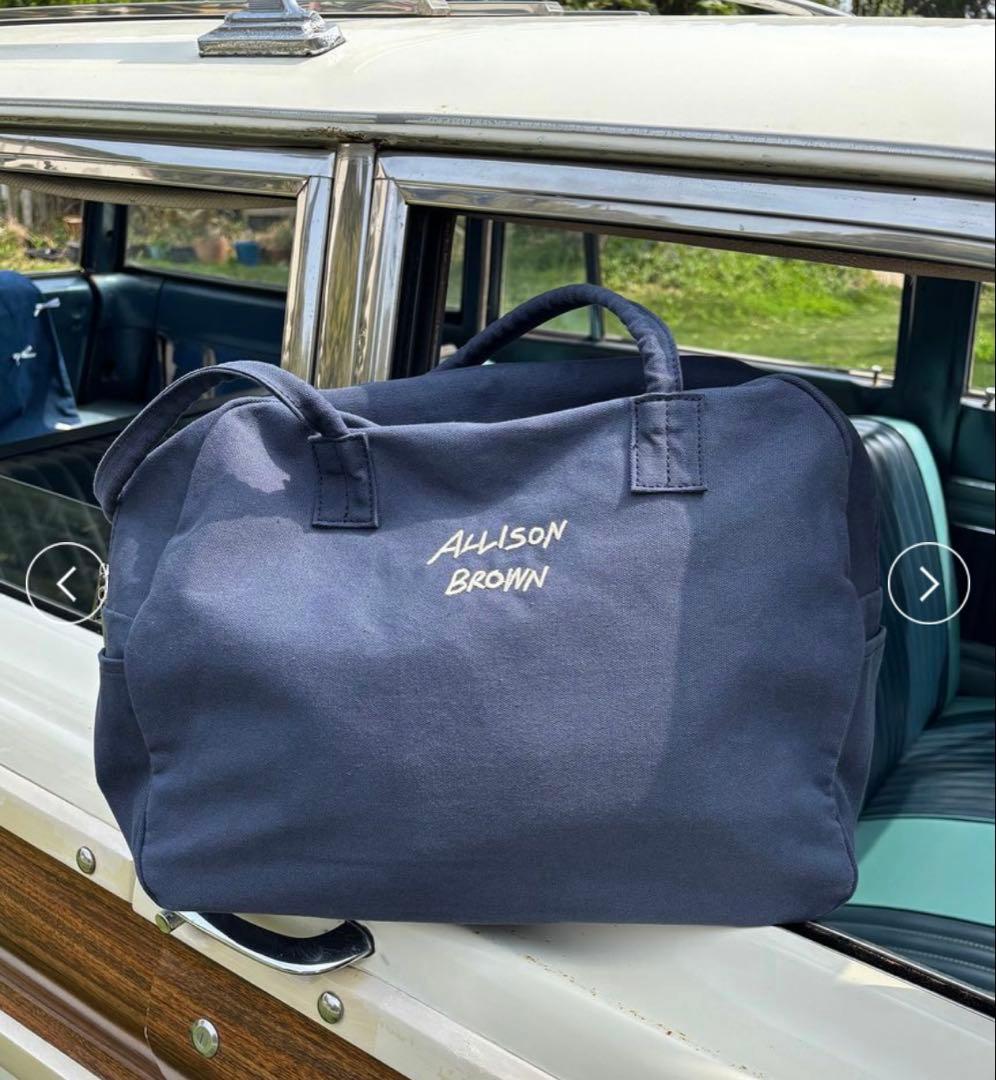 【美品】ALLISON BROWNホリデーキャンバスバッグ