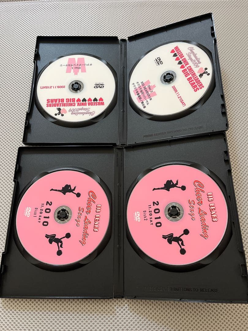 早稲田大学 チアリーダーズ DVD 2枚セット