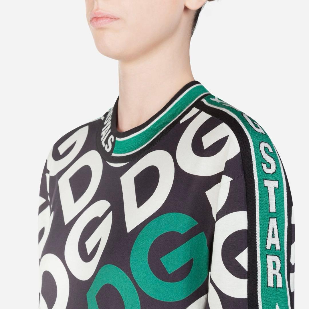 極美品★DOLCE&GABBANA★近年DGロゴ グラフィックTシャツストレッチ