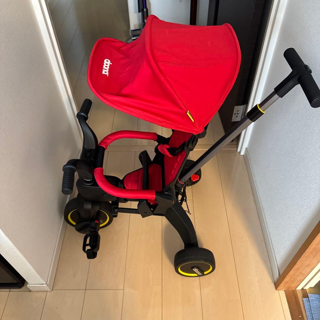 リキトライク(doona)手押し付き・折りたたみ三輪車 Liki TrikeS3