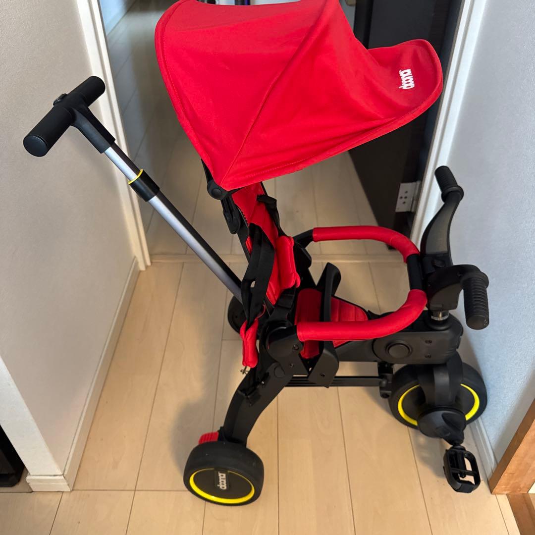 リキトライク(doona)手押し付き・折りたたみ三輪車 Liki TrikeS3