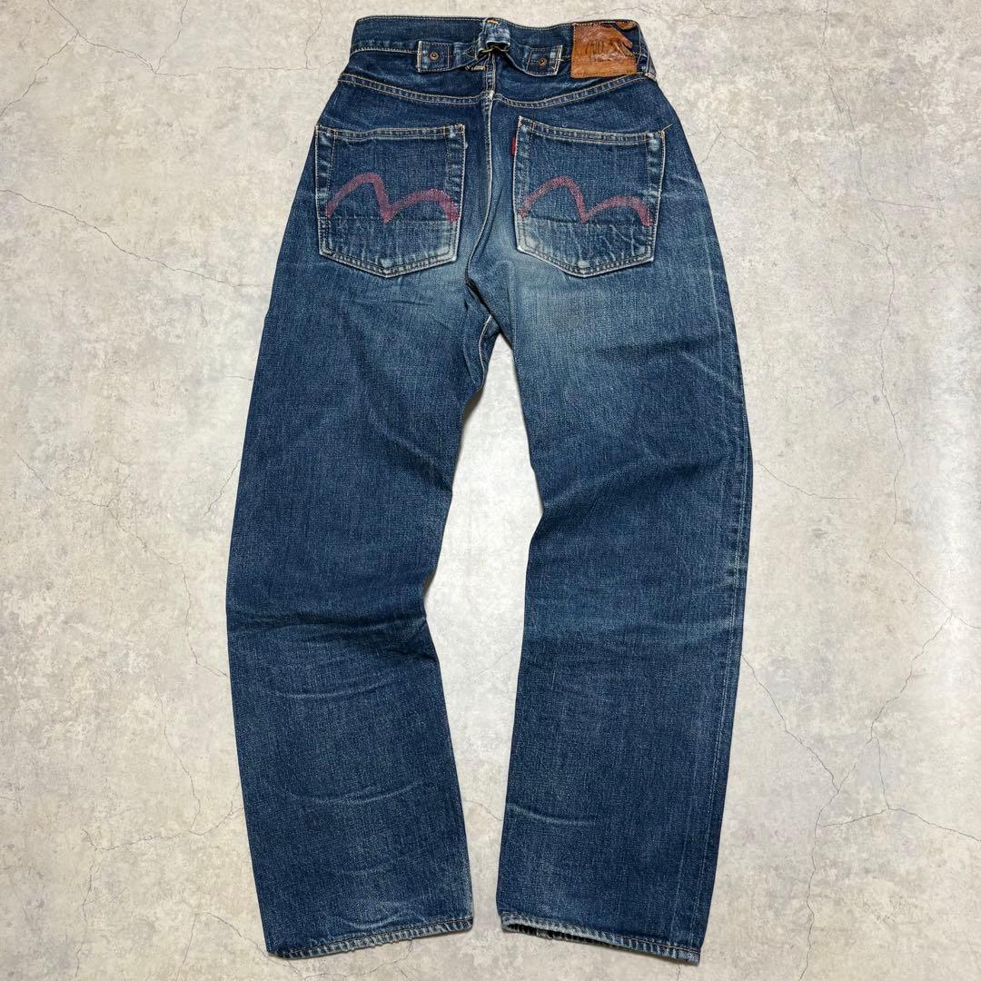 EVISU Jeans 初期 ピンクカモメ デニムパンツ