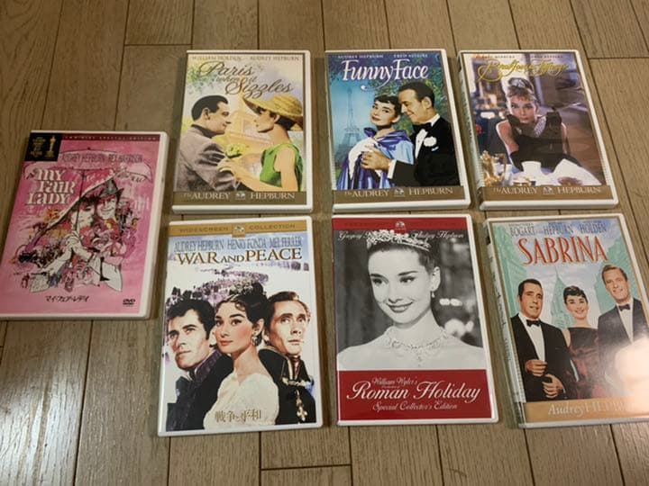 オードリー・ヘップバーン DVDボックス おまけ付き