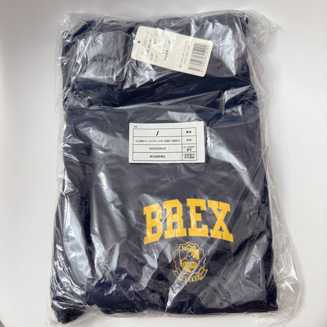 宇都宮ブレックス BREX × XLARGE コラボ カレッジタイプ スウェット