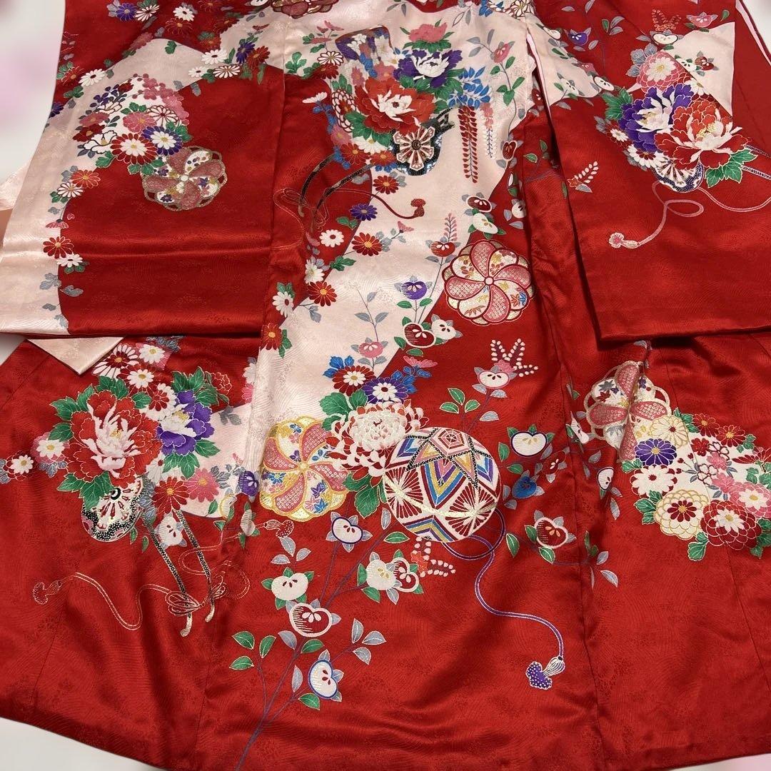 ♡未使用！手毬と縁起物柄の掛け着♡