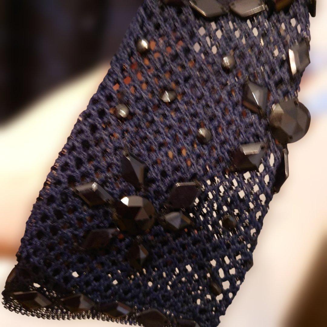 【美品】ANNA MOLINARI… ネイビー カーディガン