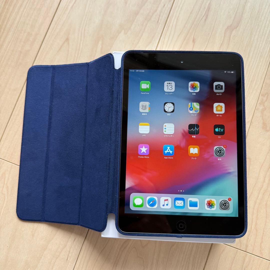 完動品SIMフリーiPad mini2(A1490)128GB 箱あり