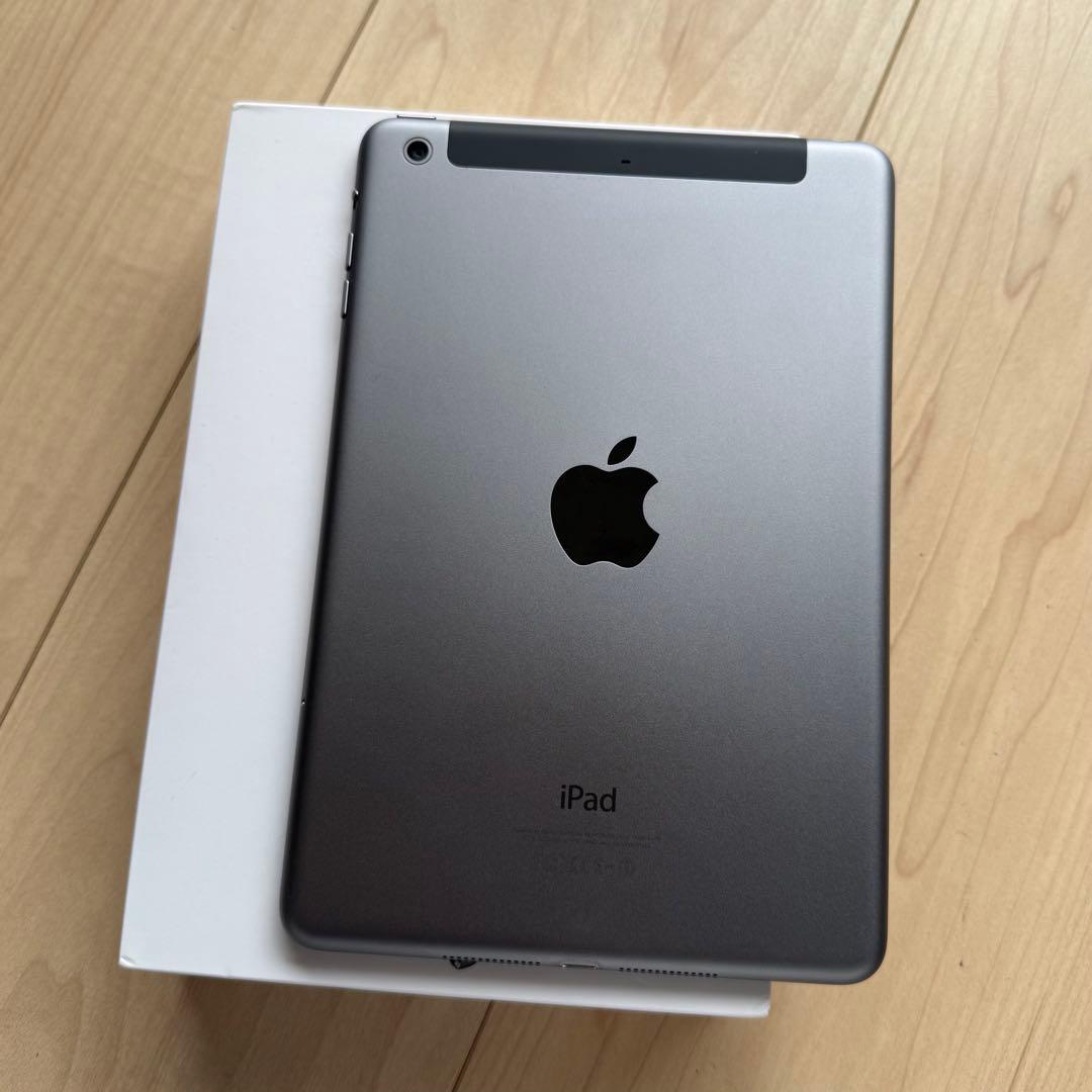 完動品SIMフリーiPad mini2(A1490)128GB 箱あり