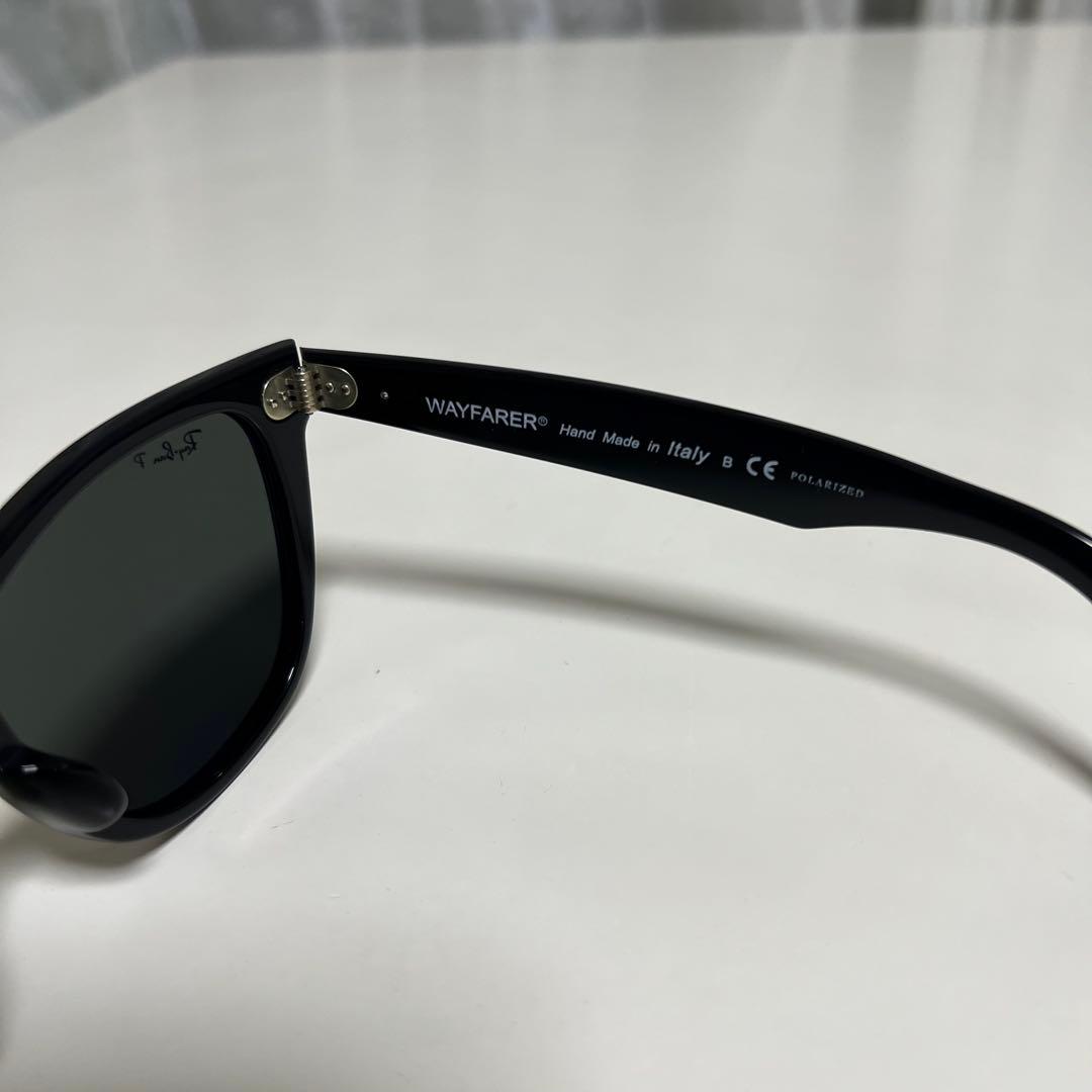 Ray-Ban RB2140-F 901/58 偏光 WF 54 美品